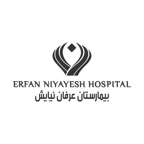 لوگو تابلو بیمارستان عرفان